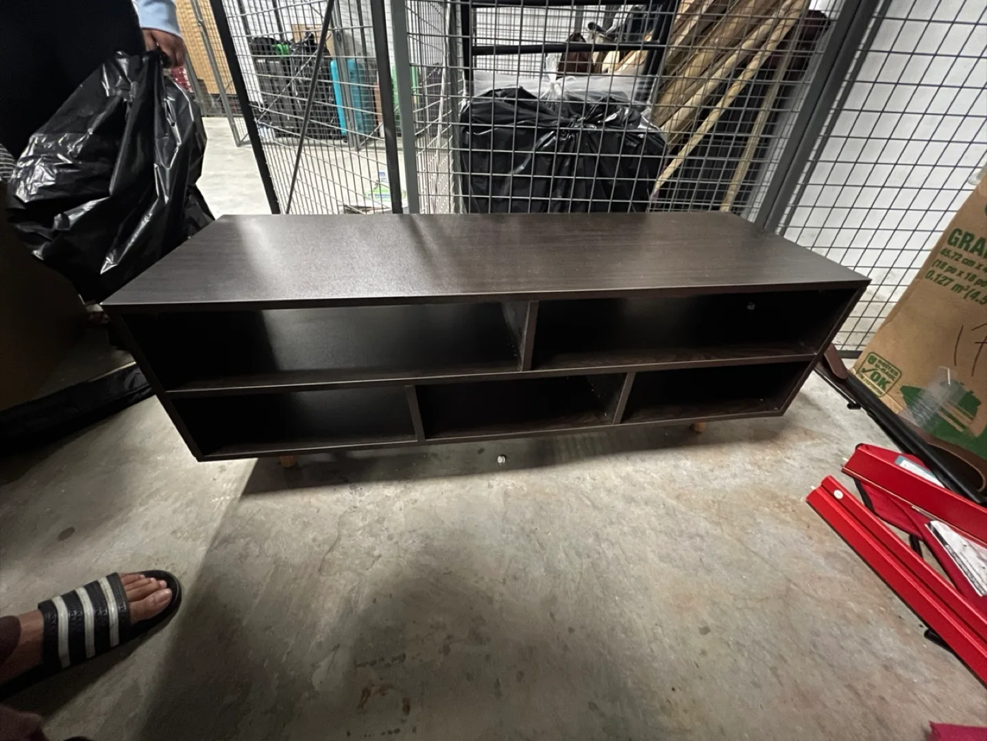 Dark Brown Media Console thumbnail
