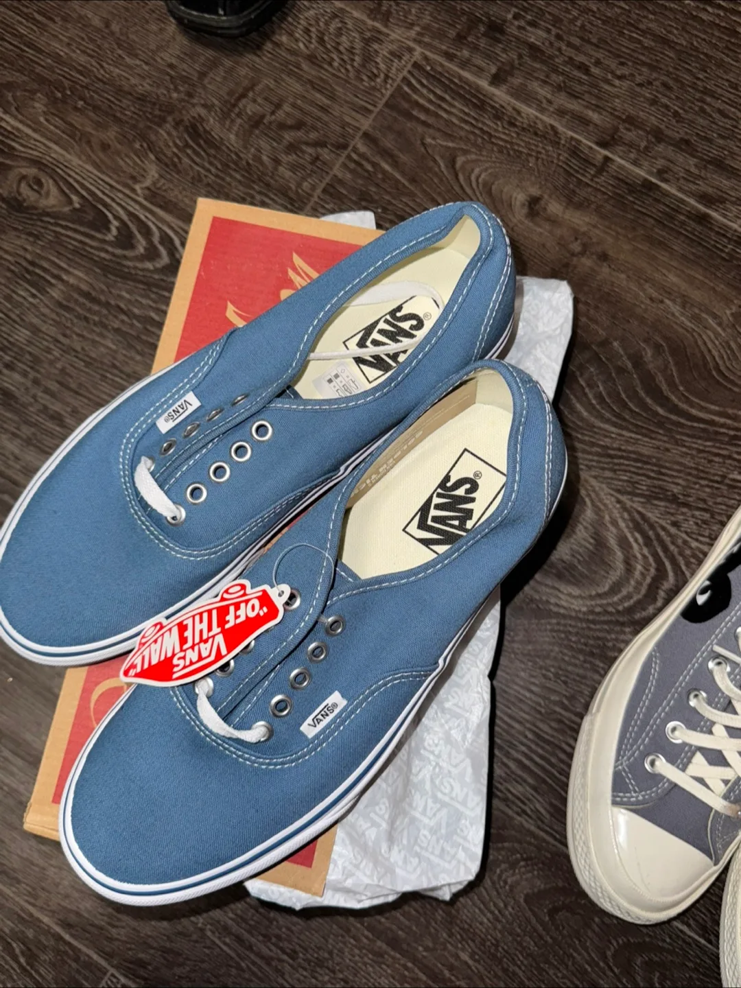 Vans Authentic Sneakers - Size 8 - Blue thumbnail