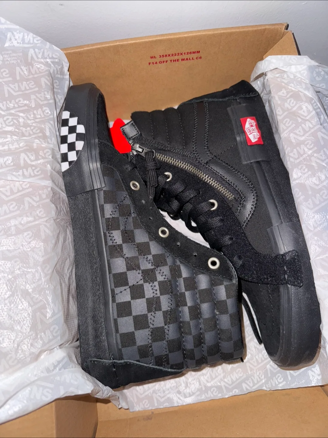 Vans Sk8-Hi Checkerboard Zip thumbnail