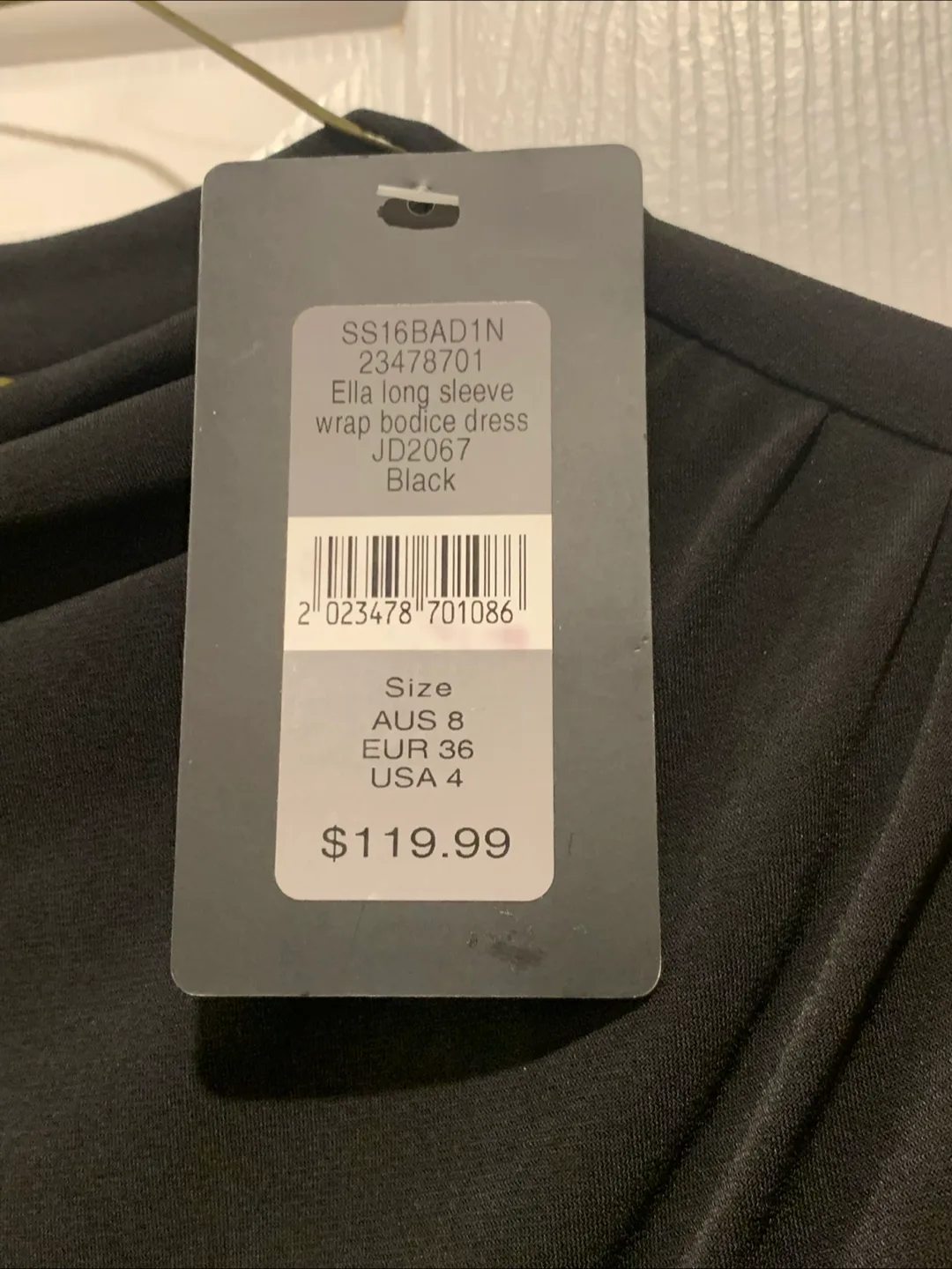 Stunning Black Dress (NWT) - Ideal for Christmas & NYE Parties! image indicator(10)