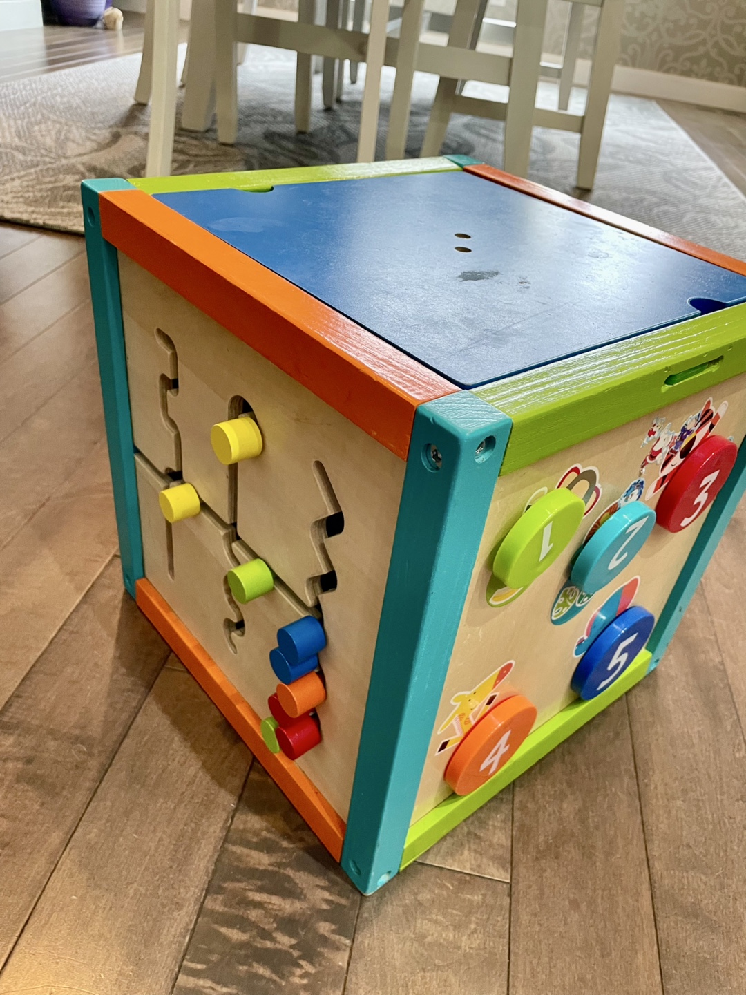 Melissa & Doug Wooden Activity Cube and Bead Maze - photo 2