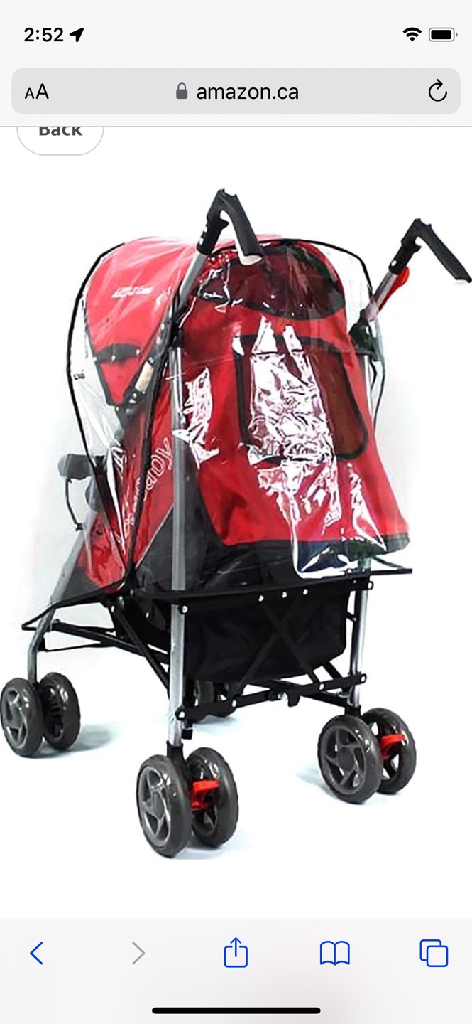 Guzzie + Guss Stroller Rain Cover 🏒 - photo 5