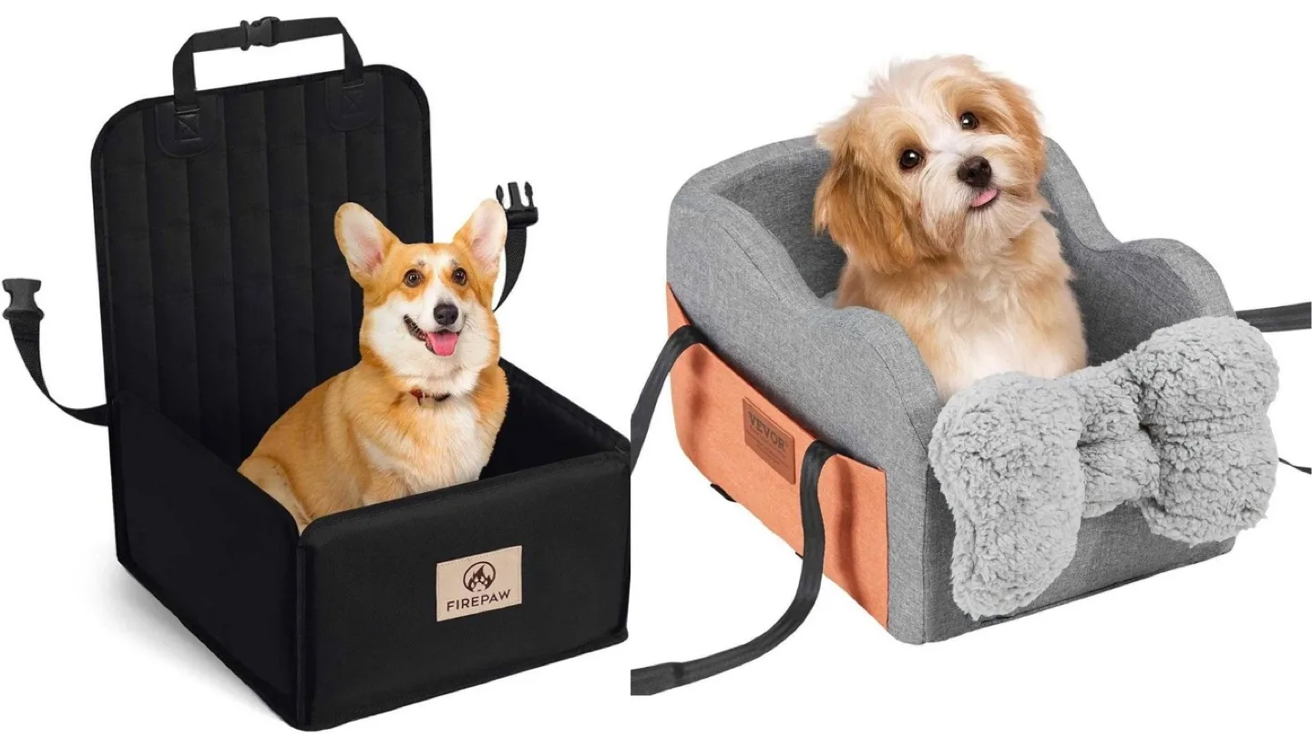 New Pet Carrier/Centre Console Car Seat & Pet Booster Seat thumbnail