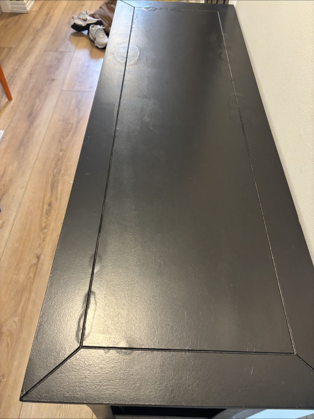 Black console/ sofa/ entryway table - photo 4