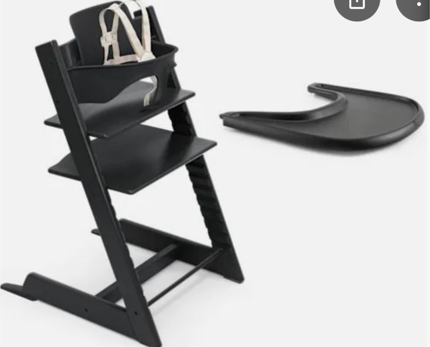 Stokke Tripp Trapp High Chair - Black