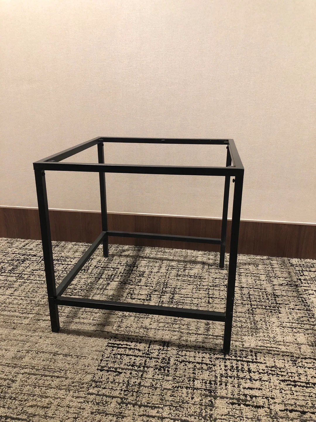 Black Metal Table Base 🏒50*50*50cm image indicator(2)