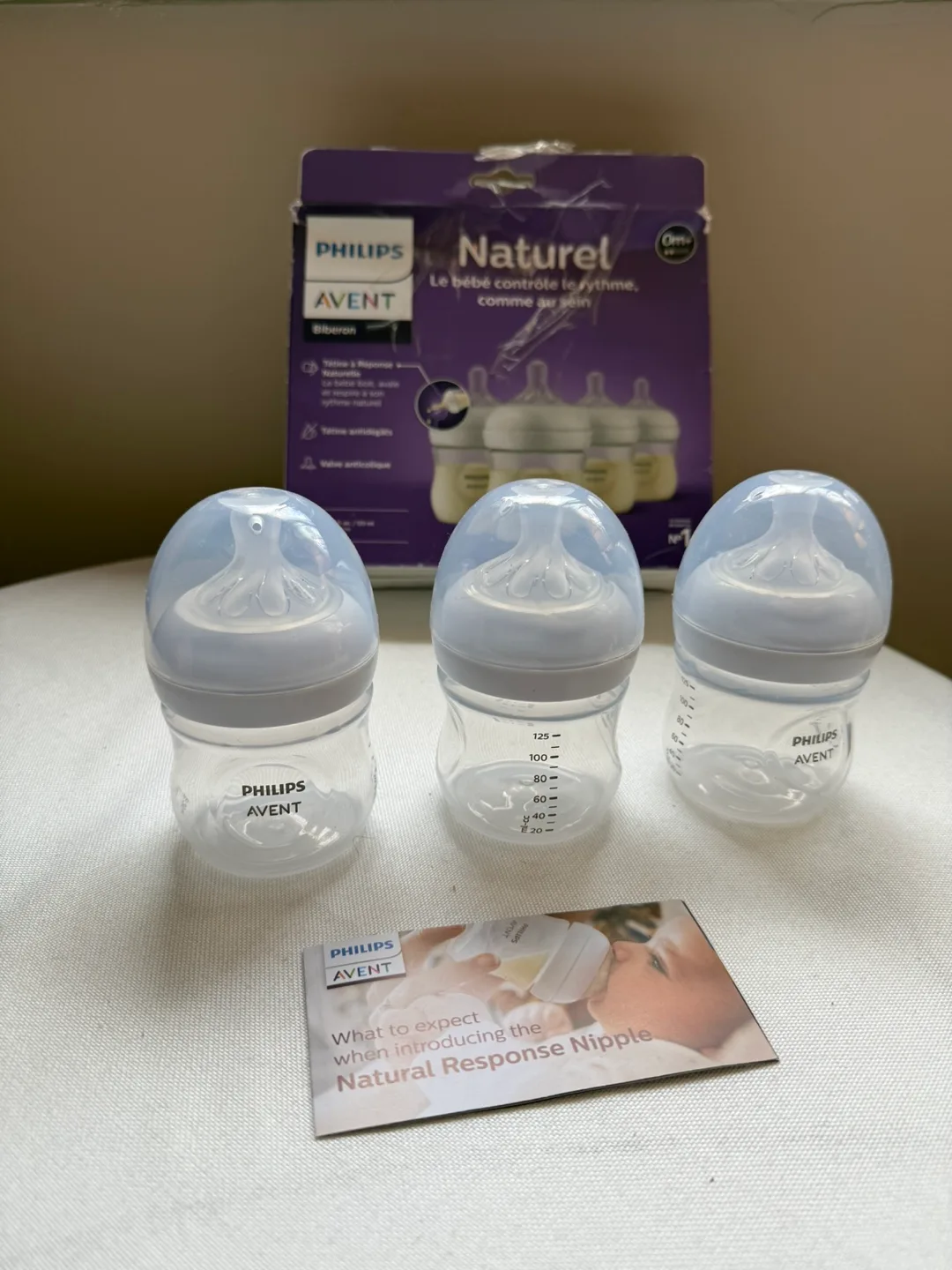 Philips Avent Natural Baby Bottles - 3 Pack thumbnail