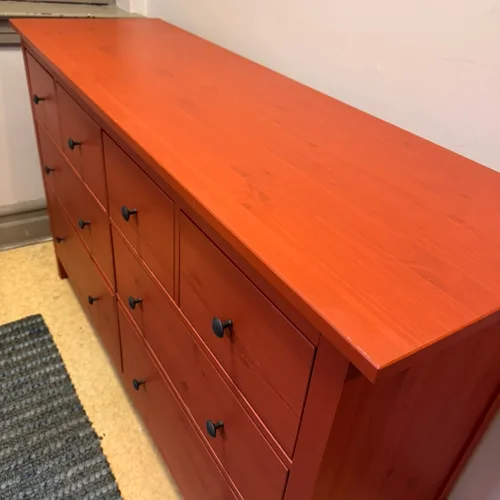 IKEA Hemnes 8-Drawer Dresser - Red-Brown | Karrot IKEA Hemnes 8-Drawer Dresser - Red-Brown | Karrot