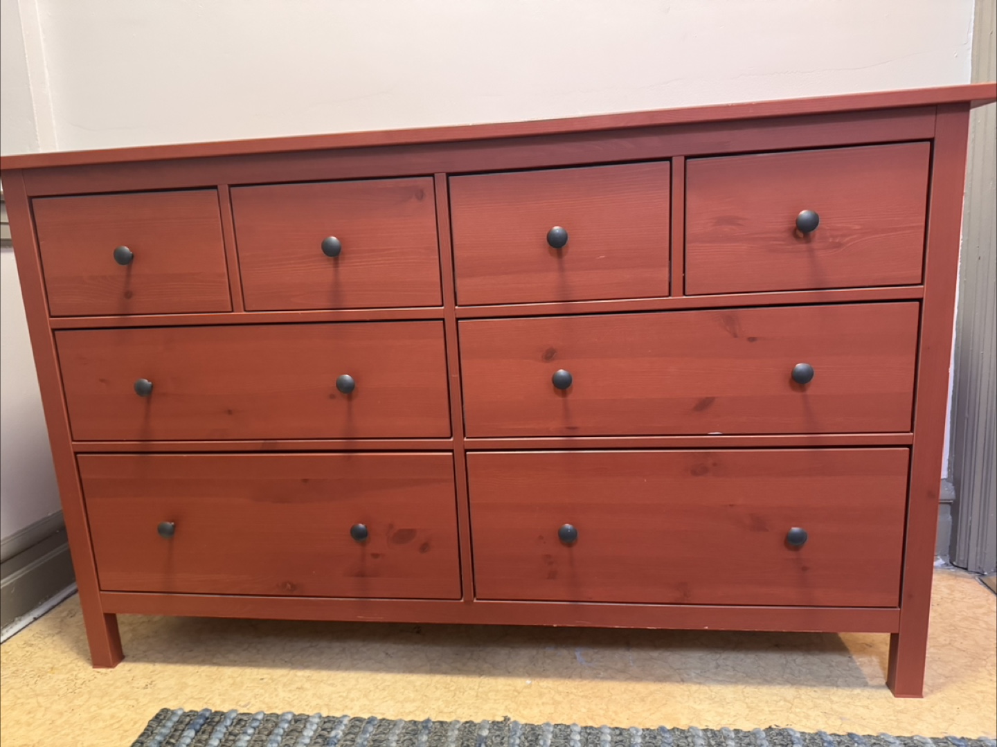 IKEA Hemnes 8-Drawer Dresser - Red-Brown | Karrot