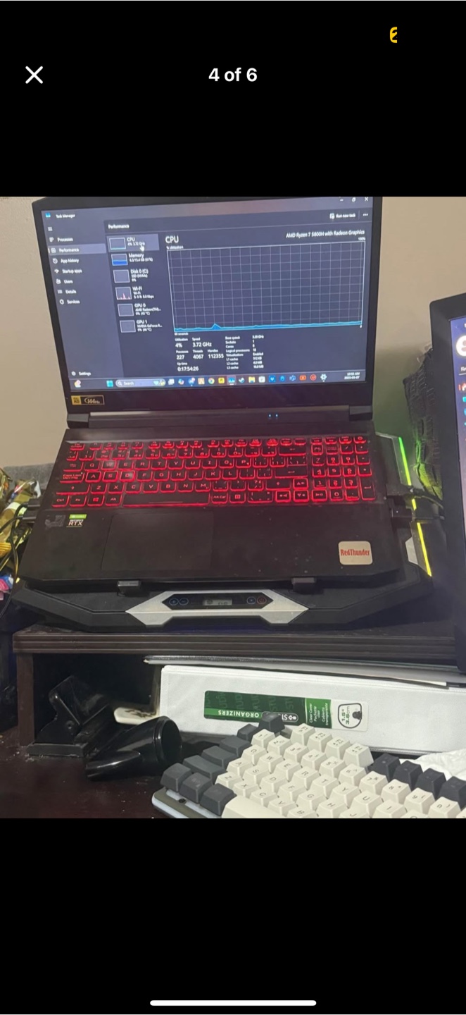 Gaming Laptop - AMD Ryzen 7 5800H, RTX 3050 Ti
