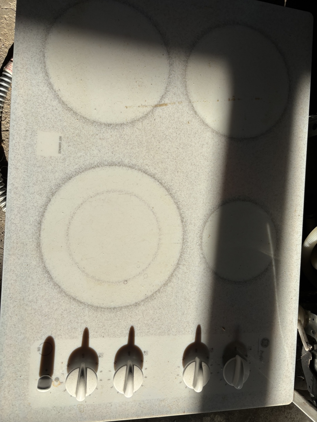 GE Profile Electric Cooktop