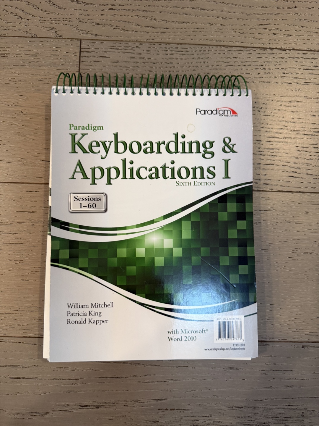 Keyboarding & Applications Textbook - Sixth Edition