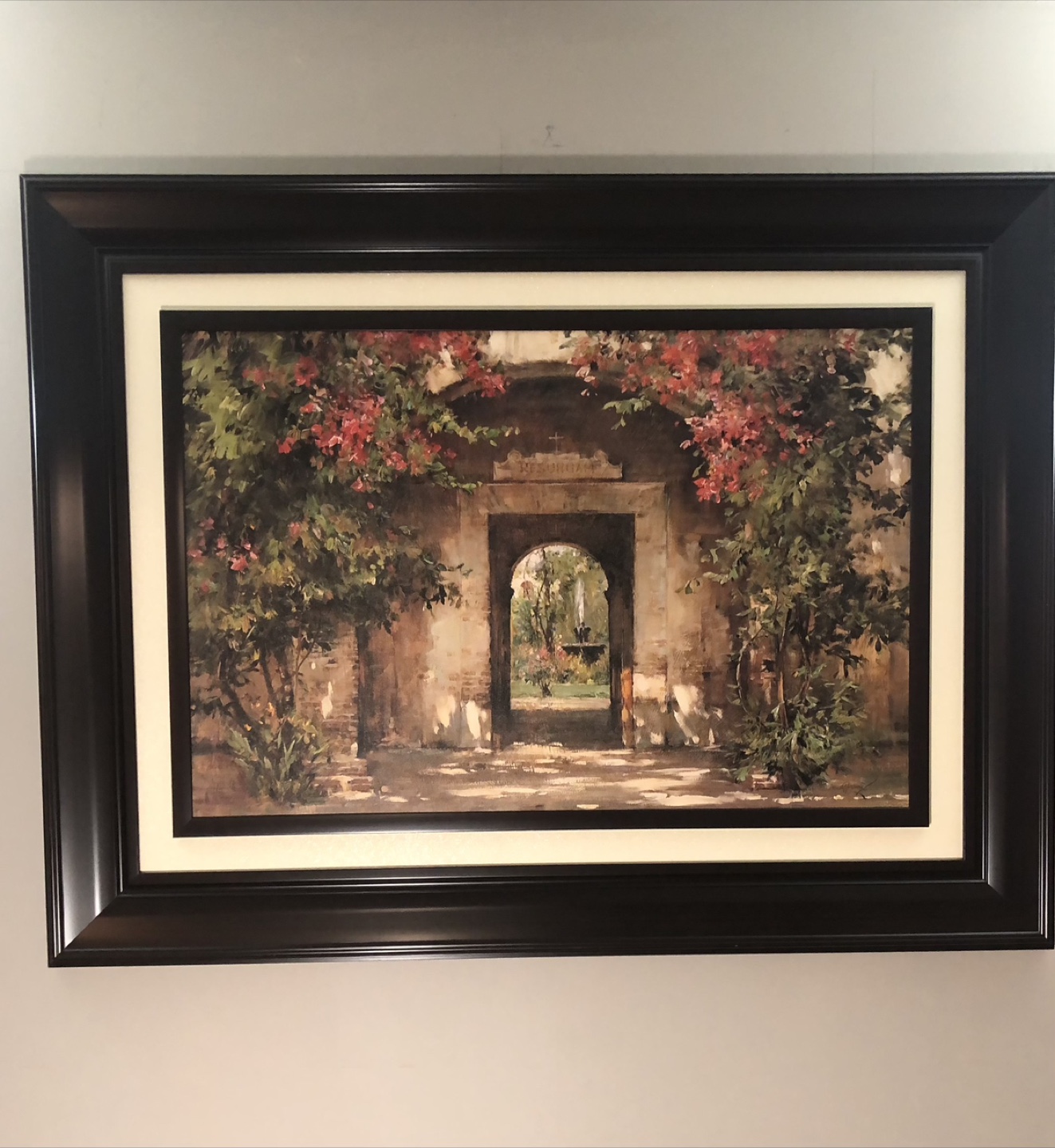 Framed Garden Archway Artwork - photo 5