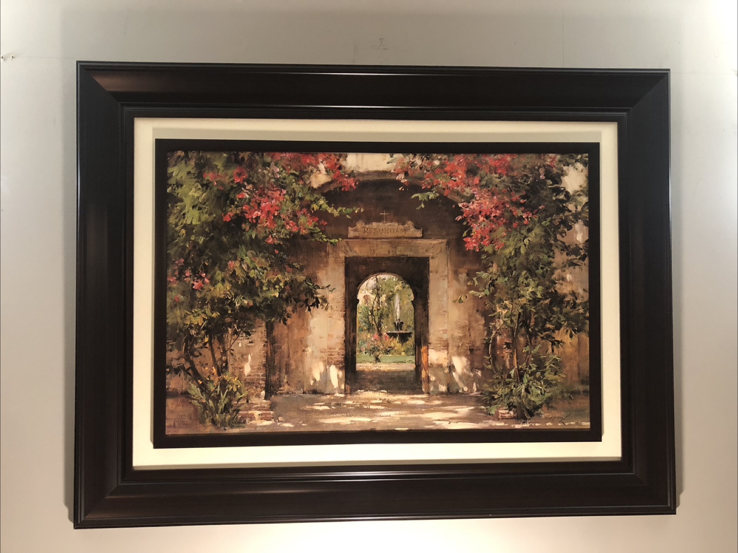 Framed Garden Archway Artwork - photo 2