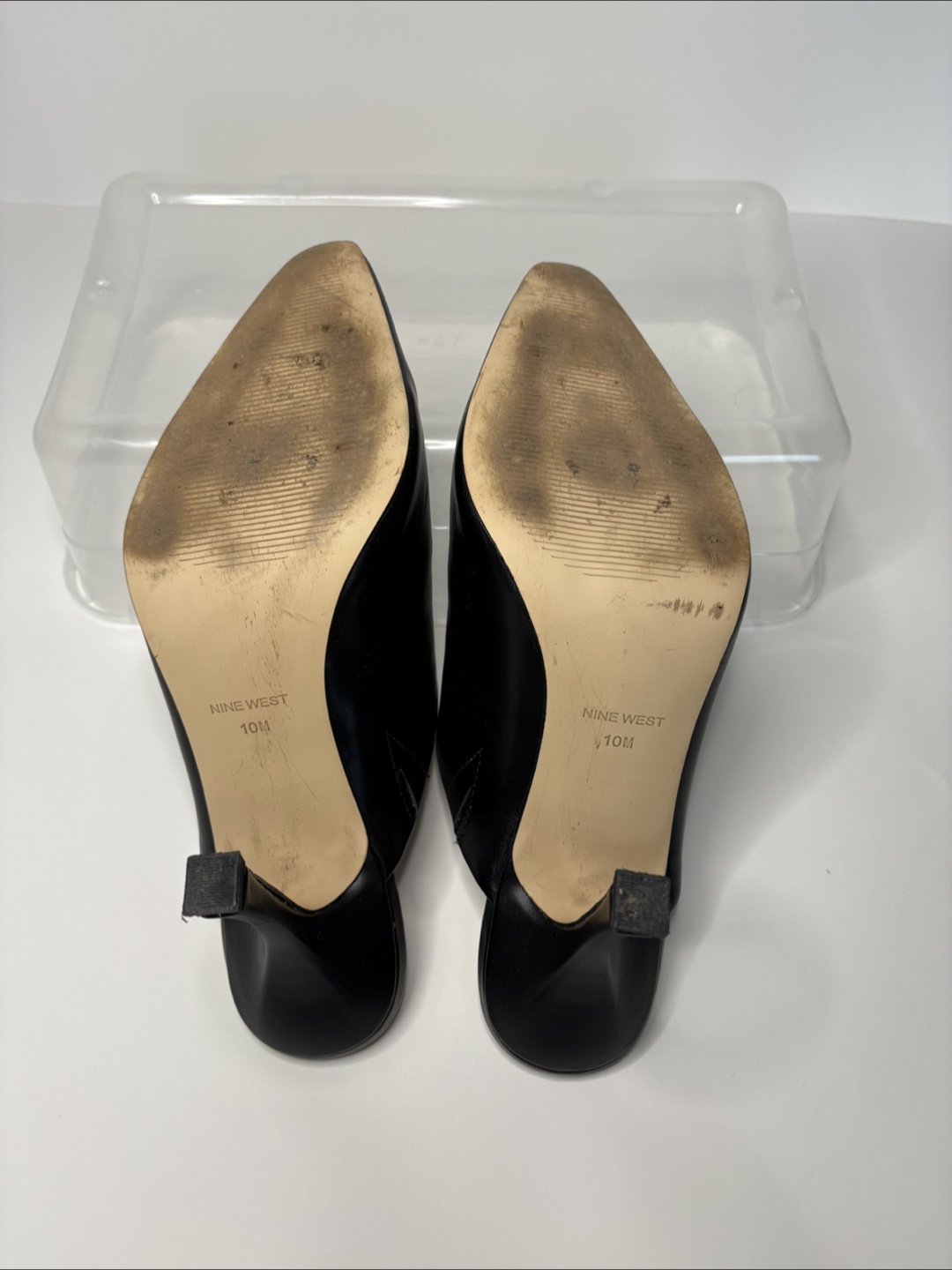 Women’s vegan leather mules - photo 2