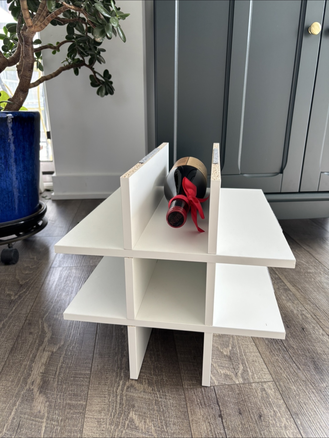IKEA kallax bottle insert