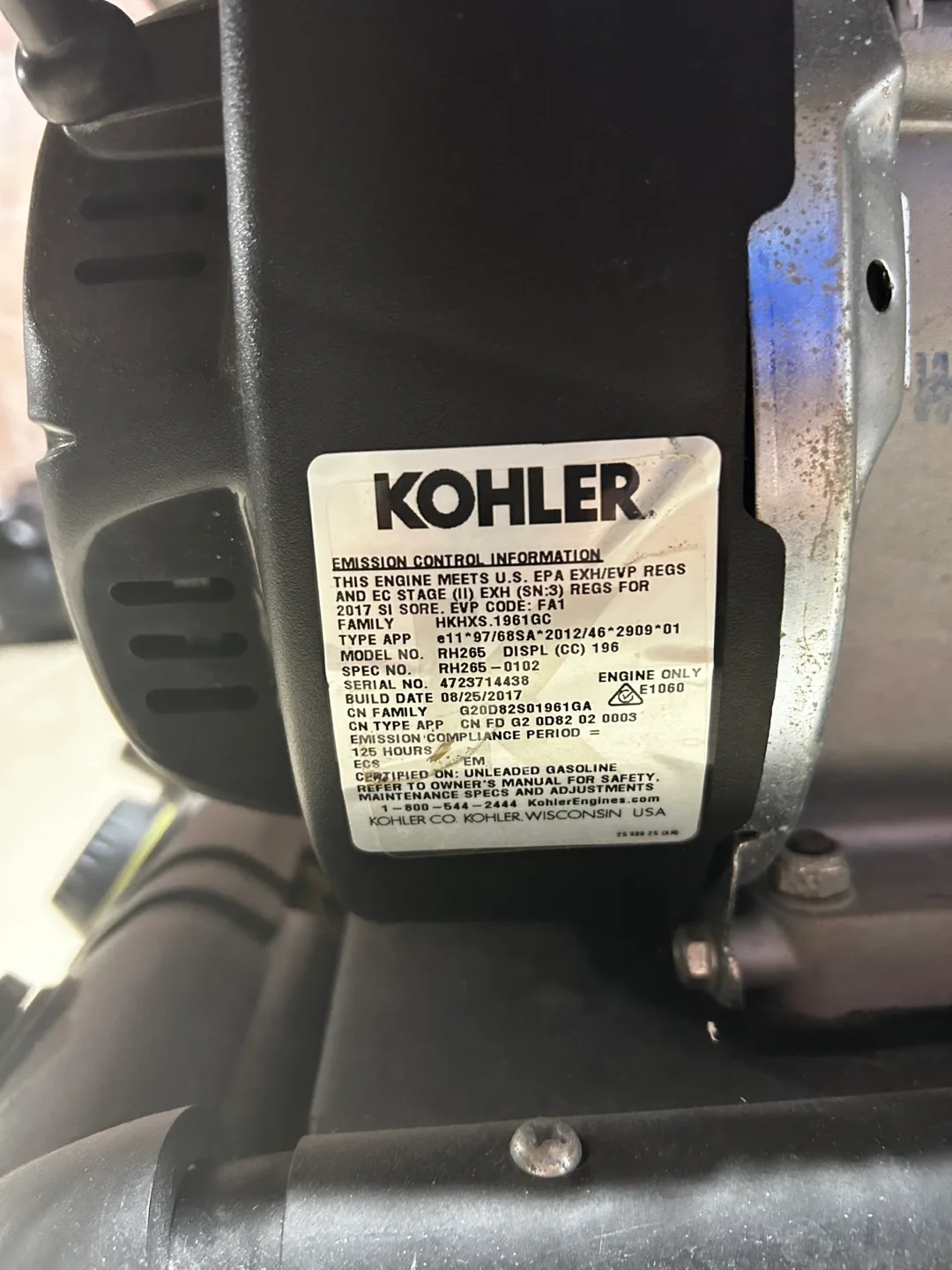 Simoniz 3000 PSI Kohler Engine Pressure Washer image indicator(7)