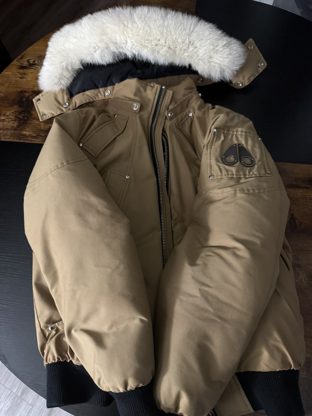 Moose Knuckles Bomber Jacket - Size L