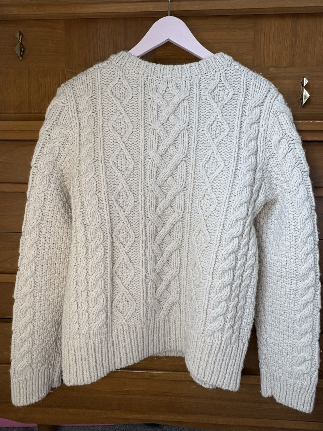 Women’s wool fisherman sweater - photo 2