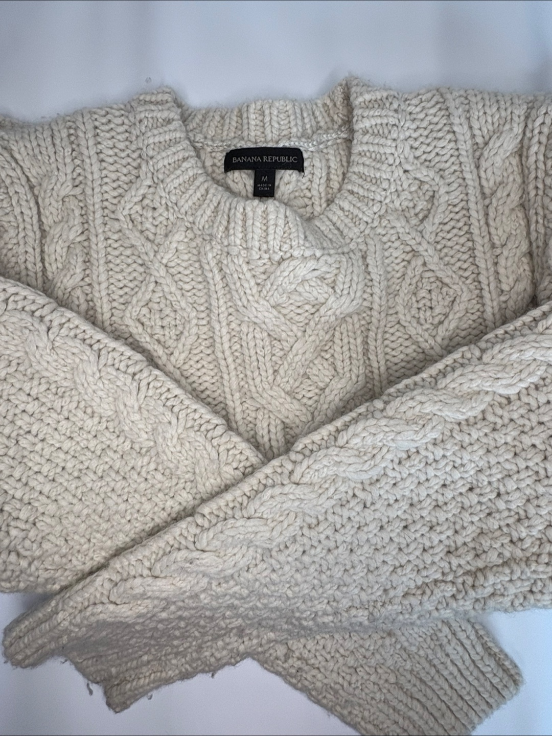 Women’s wool fisherman sweater - photo 3