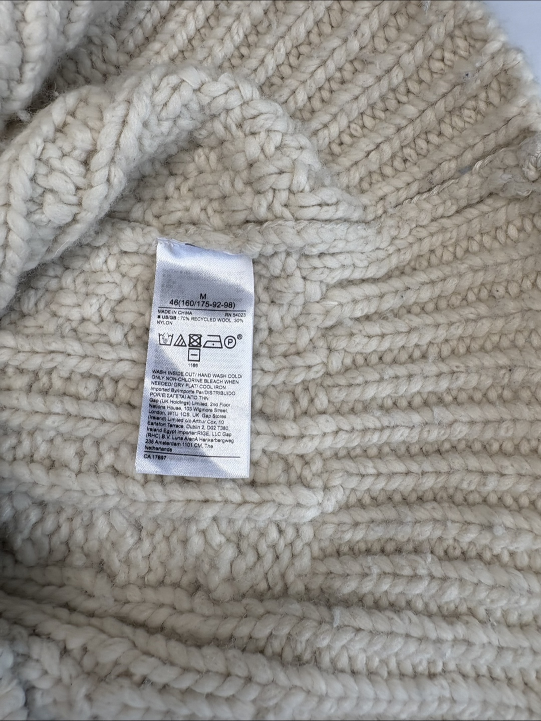 Women’s wool fisherman sweater - photo 4