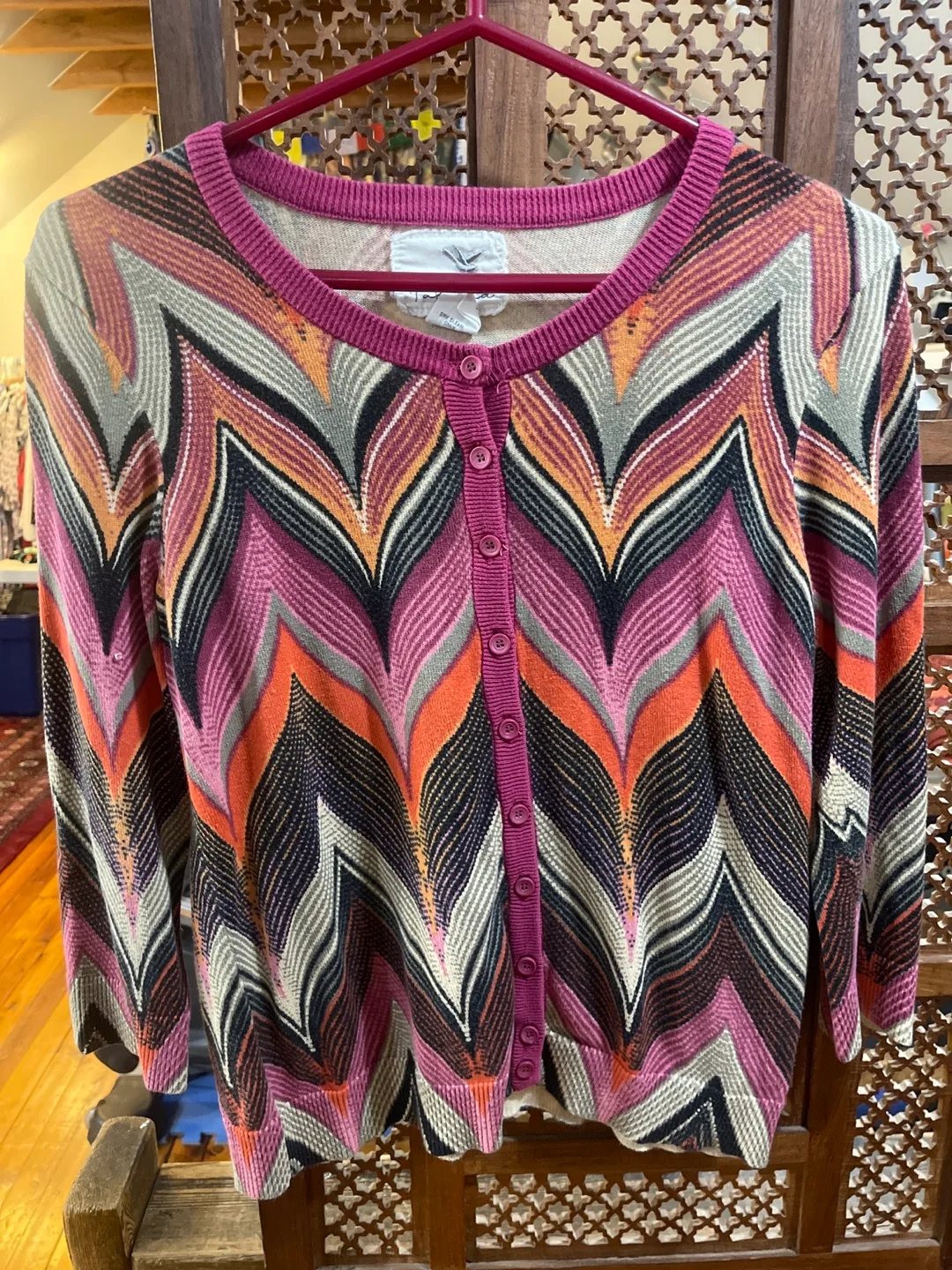 Women's size M  Tabitha brand Cardigan thumbnail