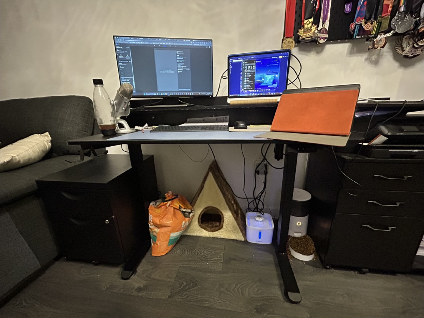 Rolanstar Standing Desk with Monitor stand