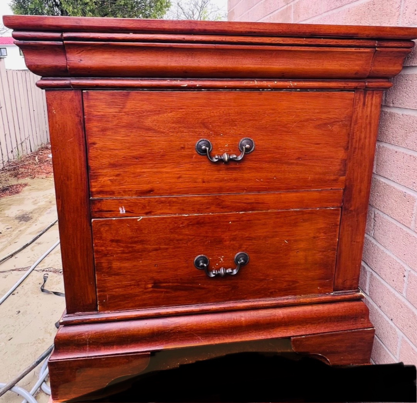 Wooden Chest with drawers