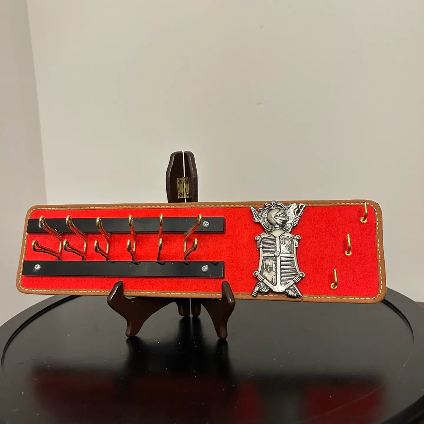 🏒 Vintage Japan Tie Rack Belt Holder thumbnail