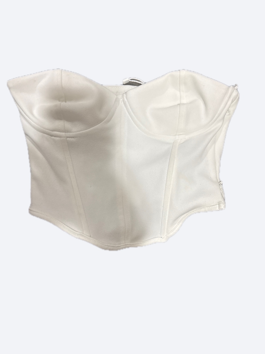 Zara White Corset Top
