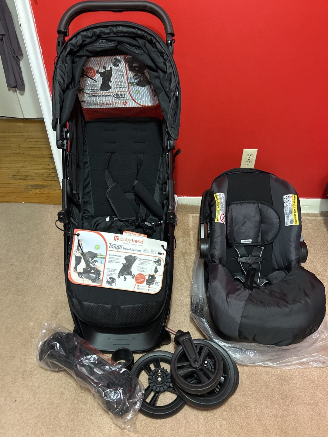 BabyTrend Tango Travel System - Black