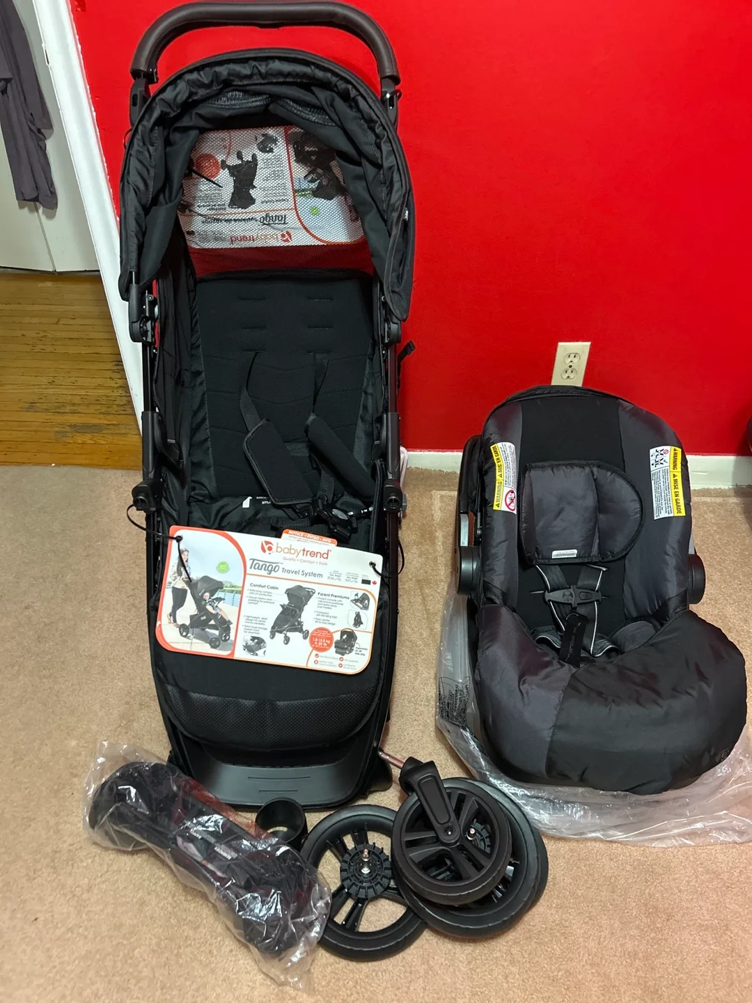 BabyTrend Tango Travel System - Black thumbnail