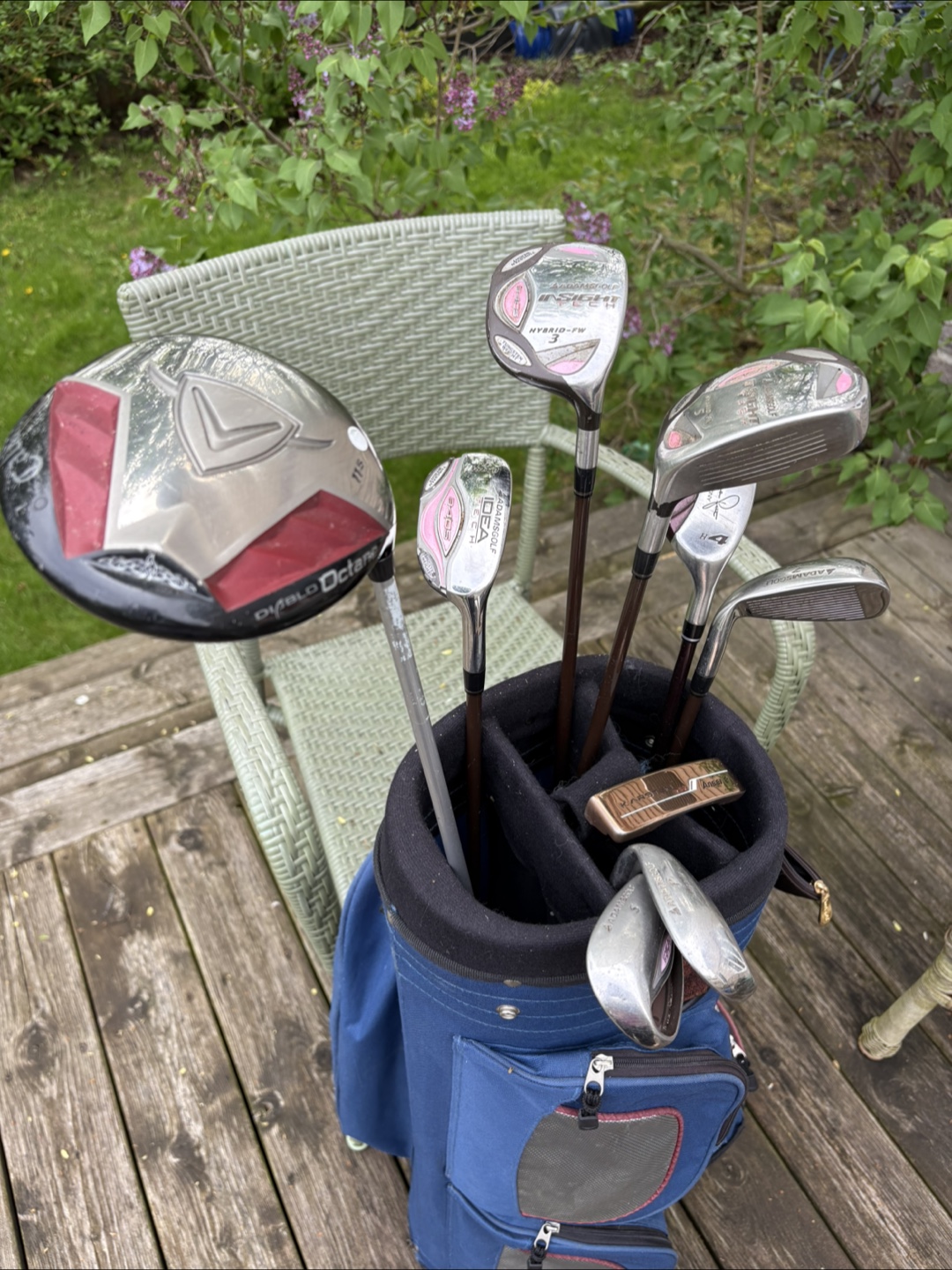 Women’s golf clubs and bag - photo 4