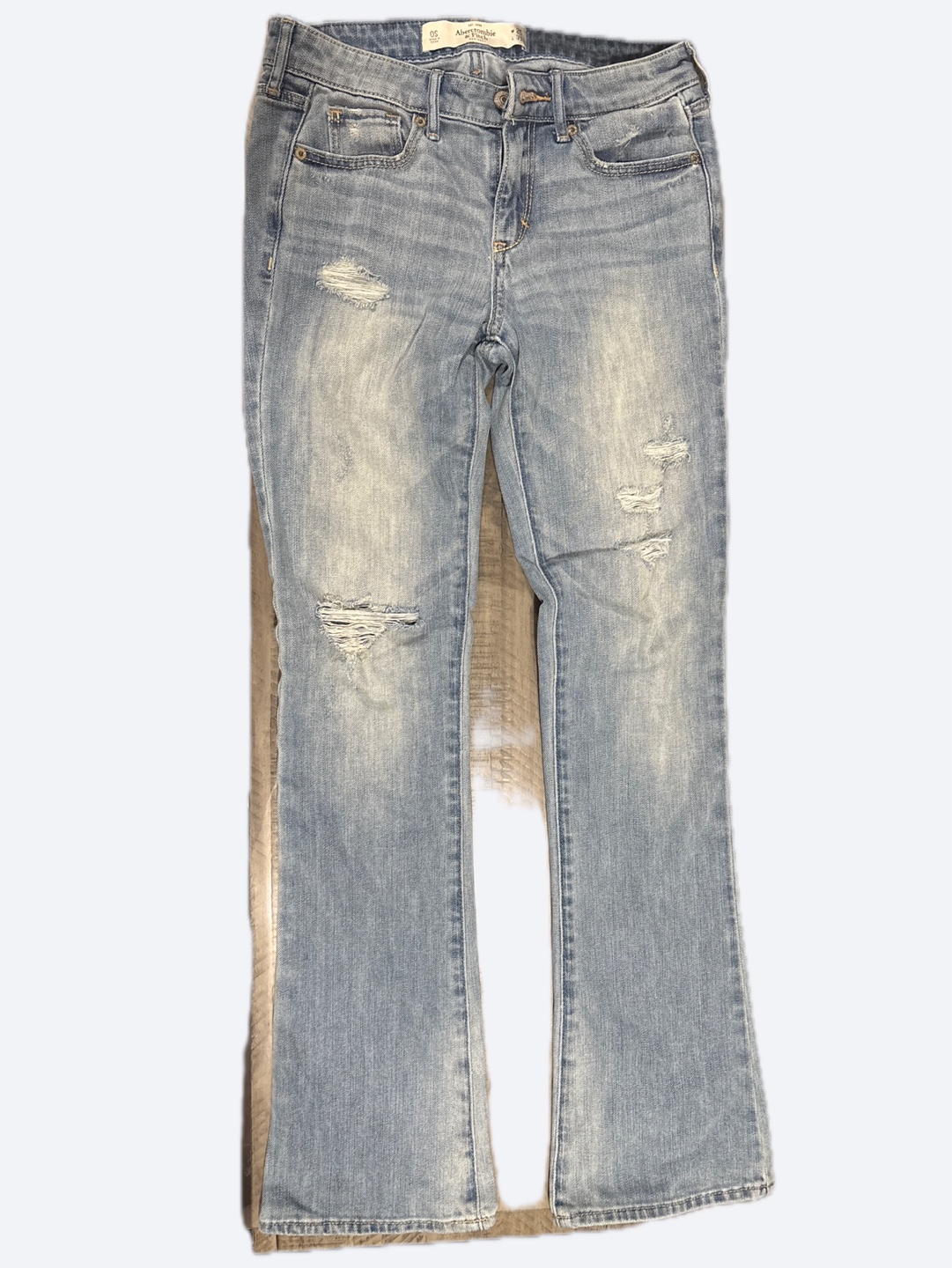 Abercrombie & Fitch bootcut jeans, size 25x31