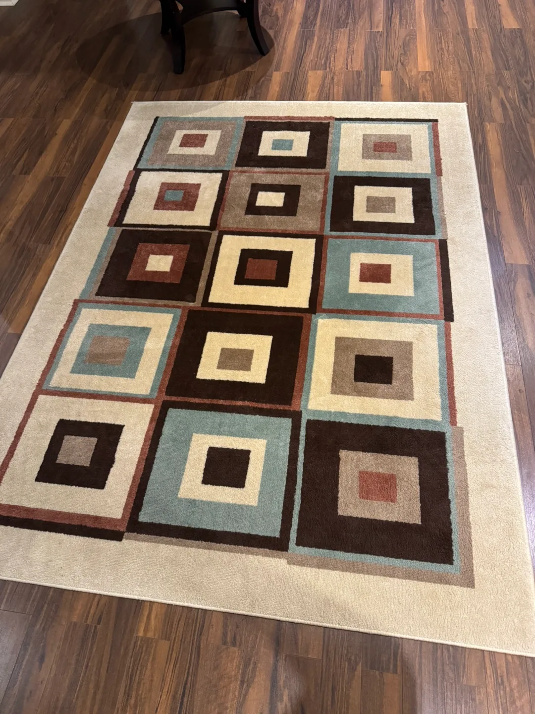 Modern Geometric Area Rug thumbnail