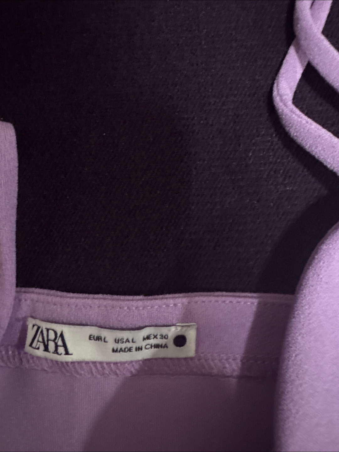 Lavender Zara Crop Top Size Small - photo 2