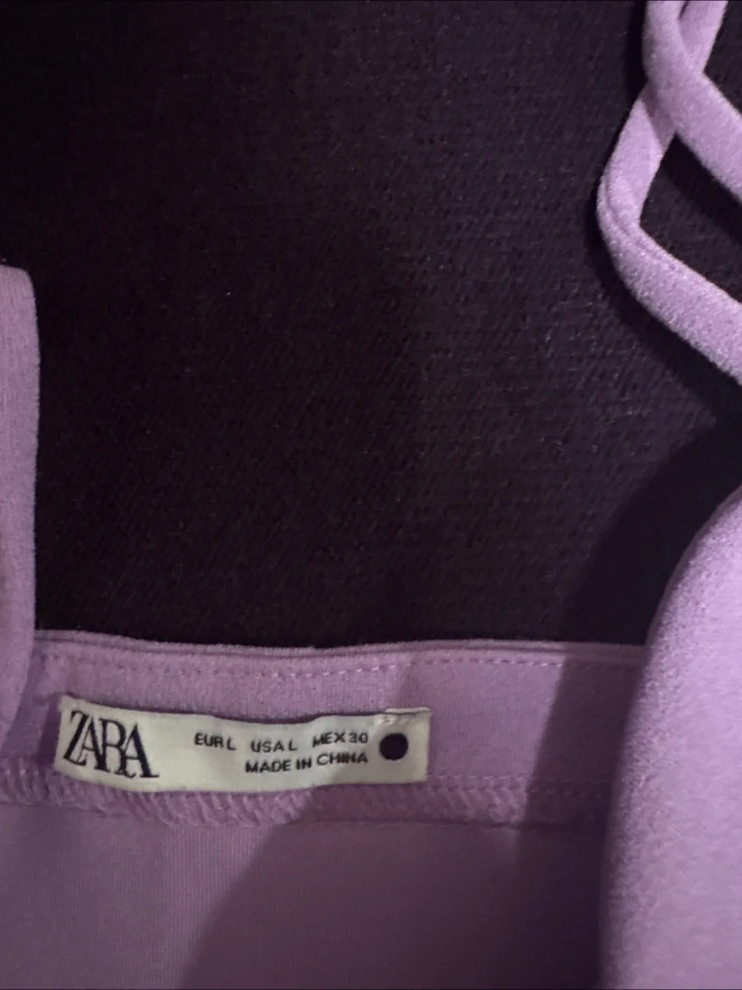 Lavender Zara Crop Top Size Small image indicator(2)