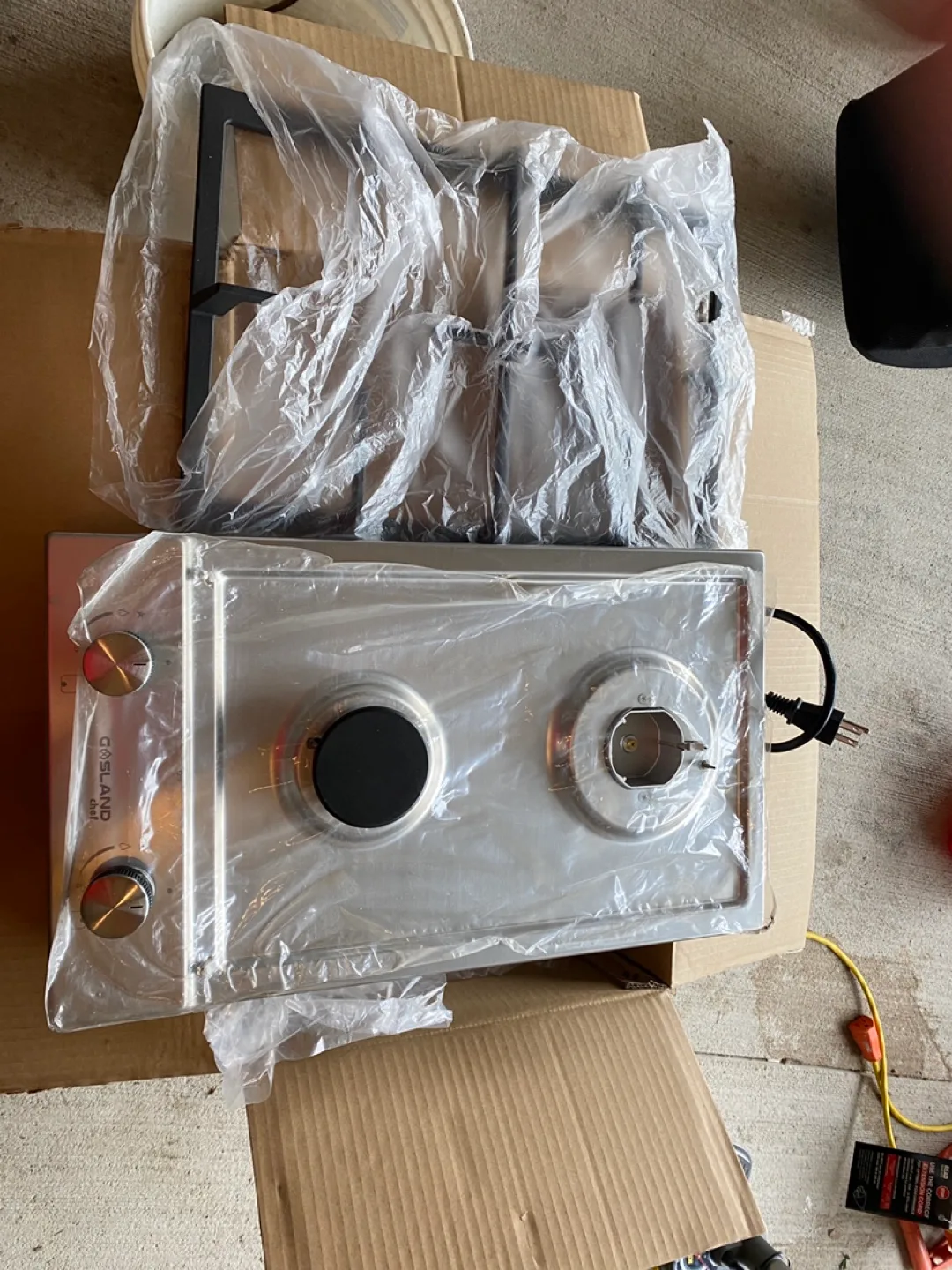 New, Unopened Gasland chef Two-Burner  Cooktop thumbnail