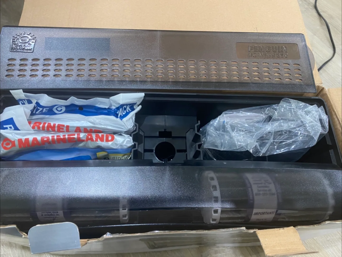 Marineland Penguin 350 Bio-Wheel Power Filter - New in Box image indicator(2)