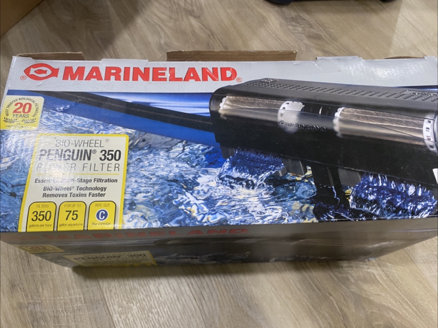 Marineland Penguin 350 Bio-Wheel Power Filter - New in Box - photo 3