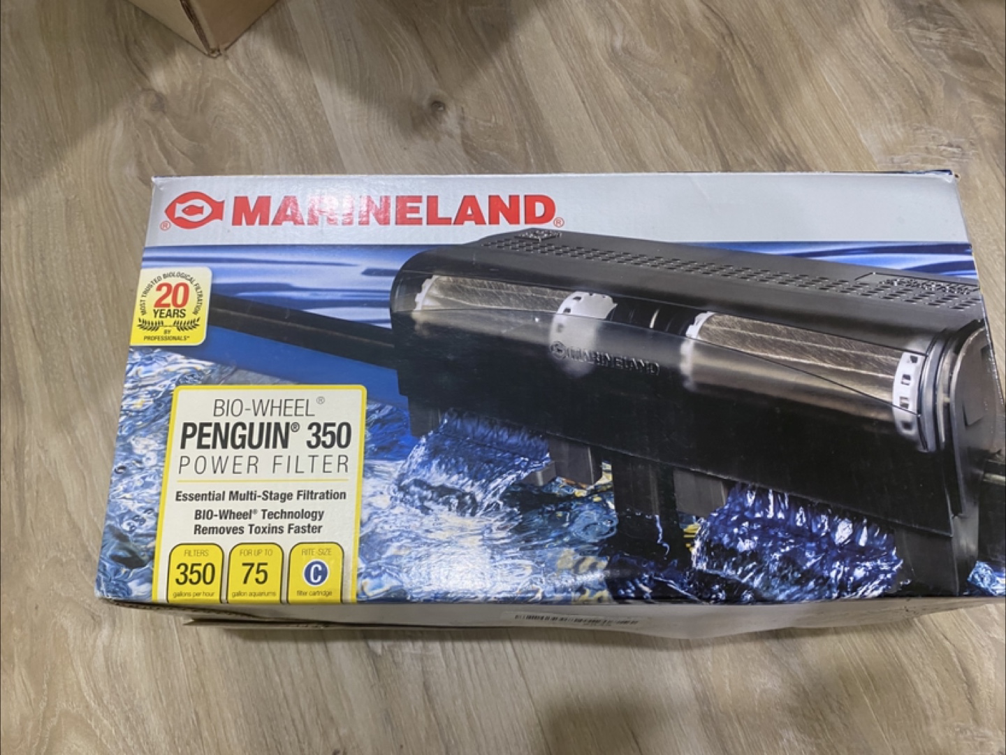 Marineland Penguin 350 Bio-Wheel Power Filter - New in Box - photo 4