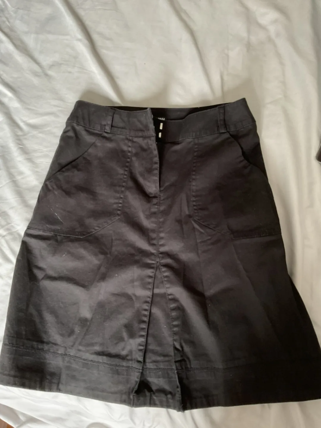 H&M Black Mini Skirt Size 4🏒 thumbnail