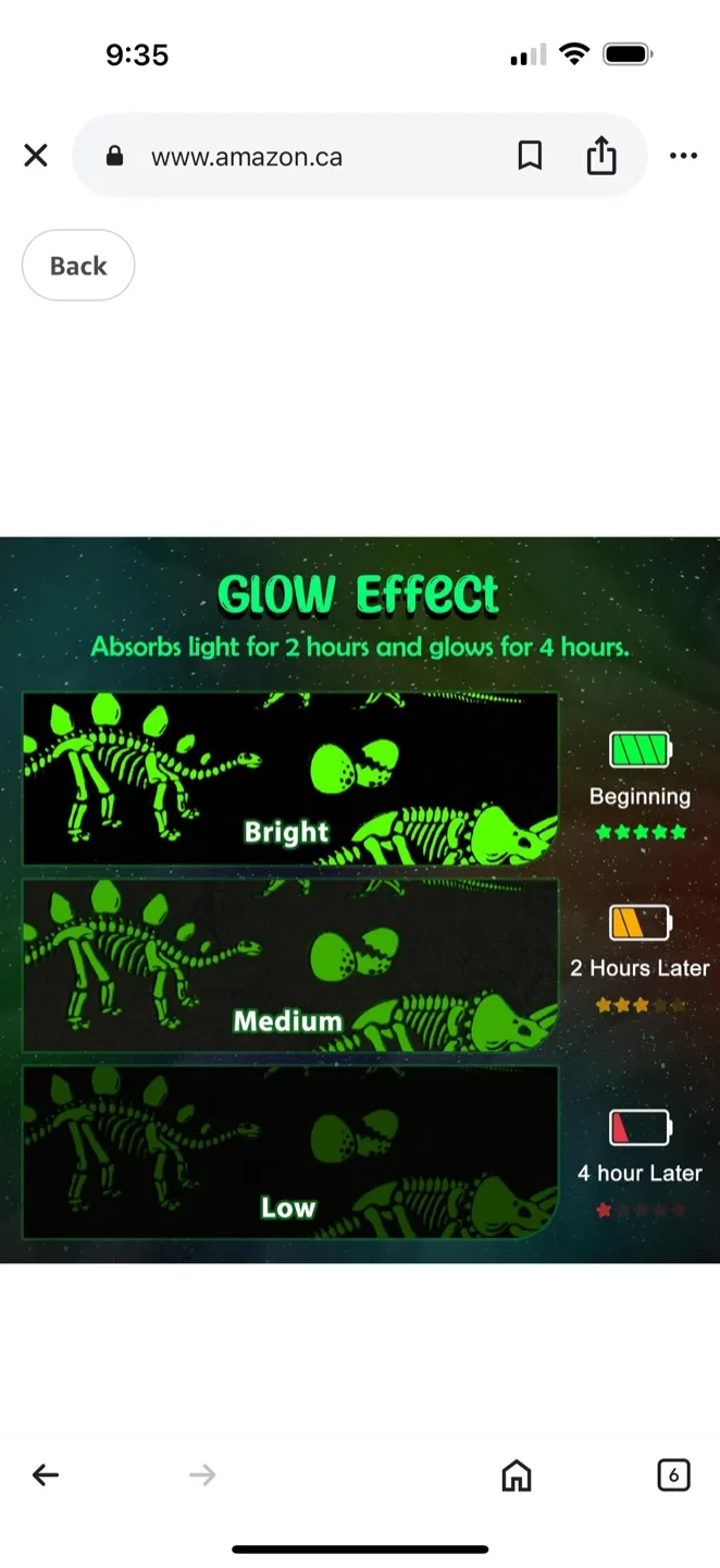 Glow-in-the-Dark Dinosaur Blanket for Kids image indicator(2)