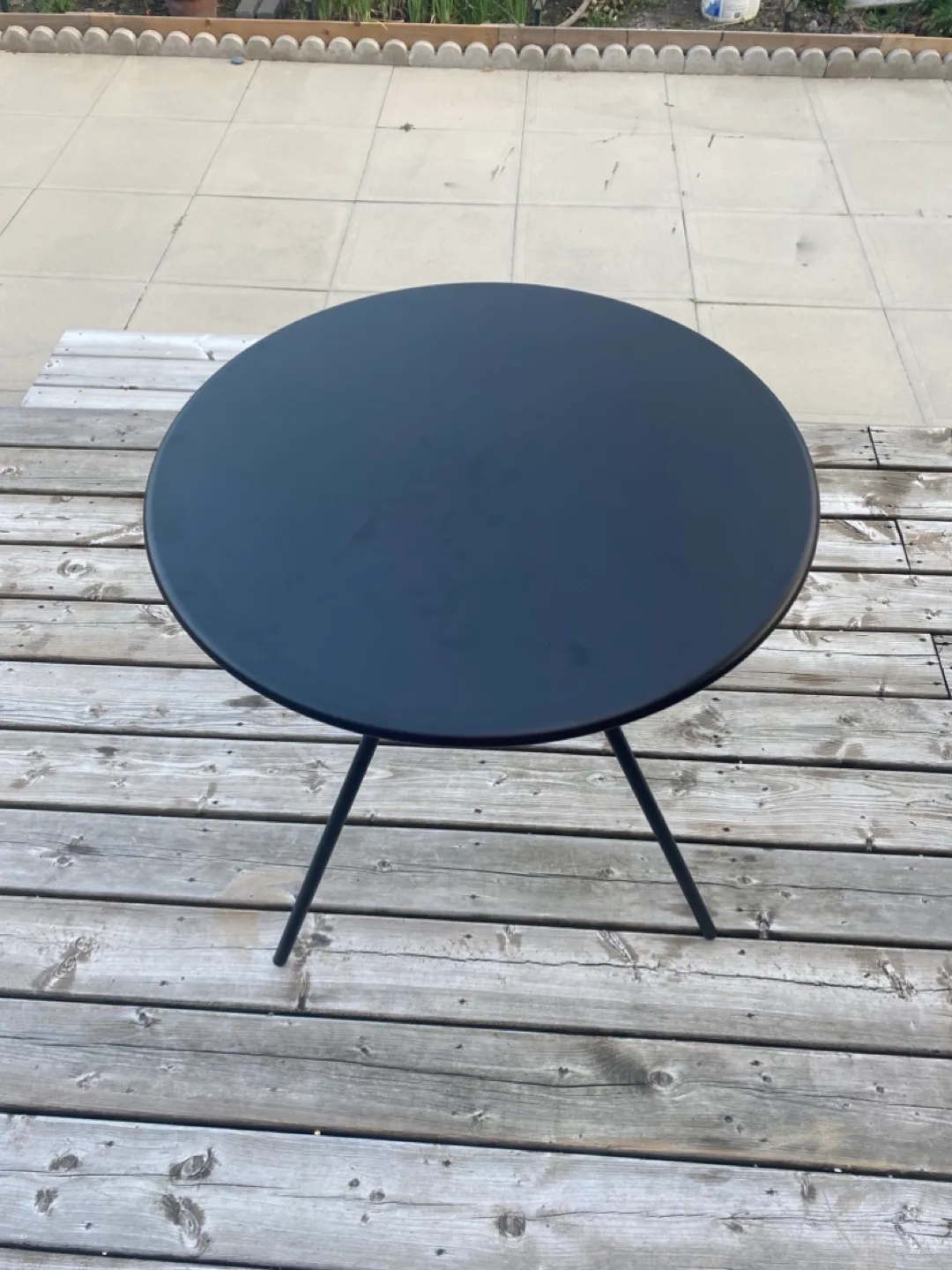 Black Metal Bistro Table image indicator(2)