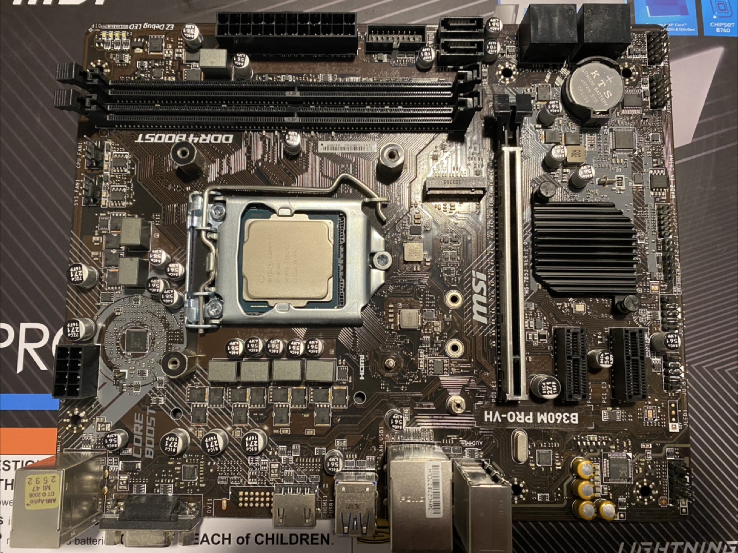 Motherboard and Cpu bundle - photo 3