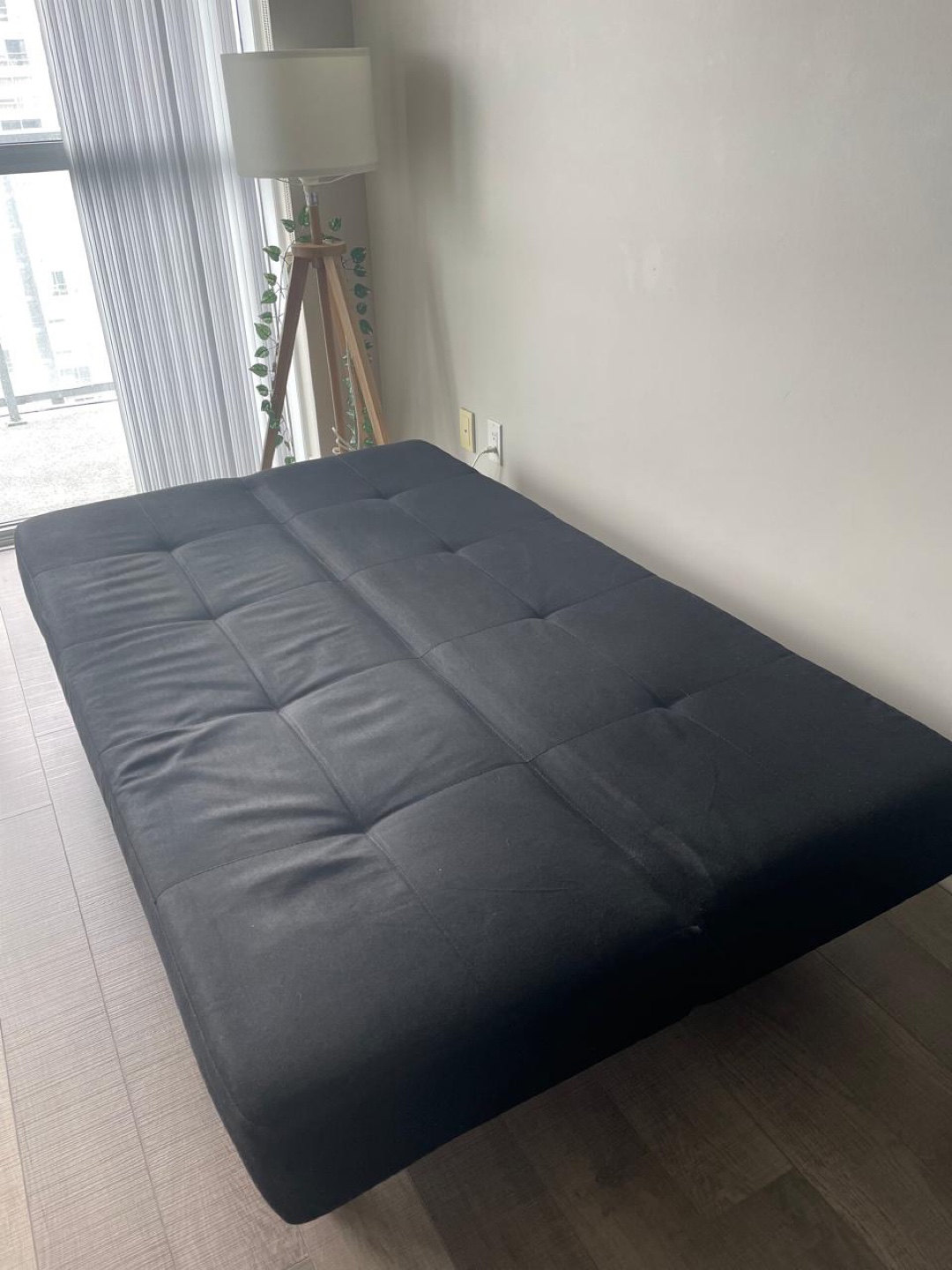 IKEA - BALKARP futon KNISA black for sale