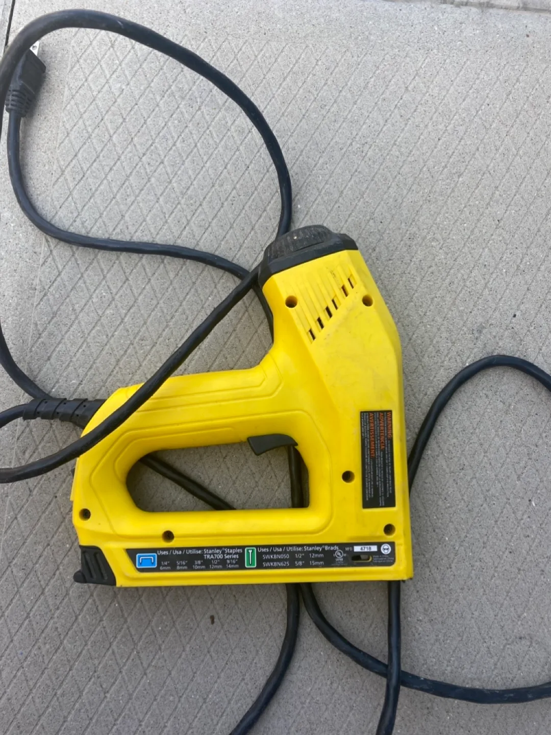 Stanley Electric Stapler/Nail Gun thumbnail