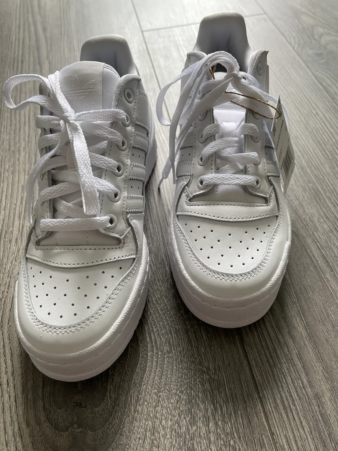 Adidas Forum Bold Stripes Sneakers - White - Size 7 image indicator(2)