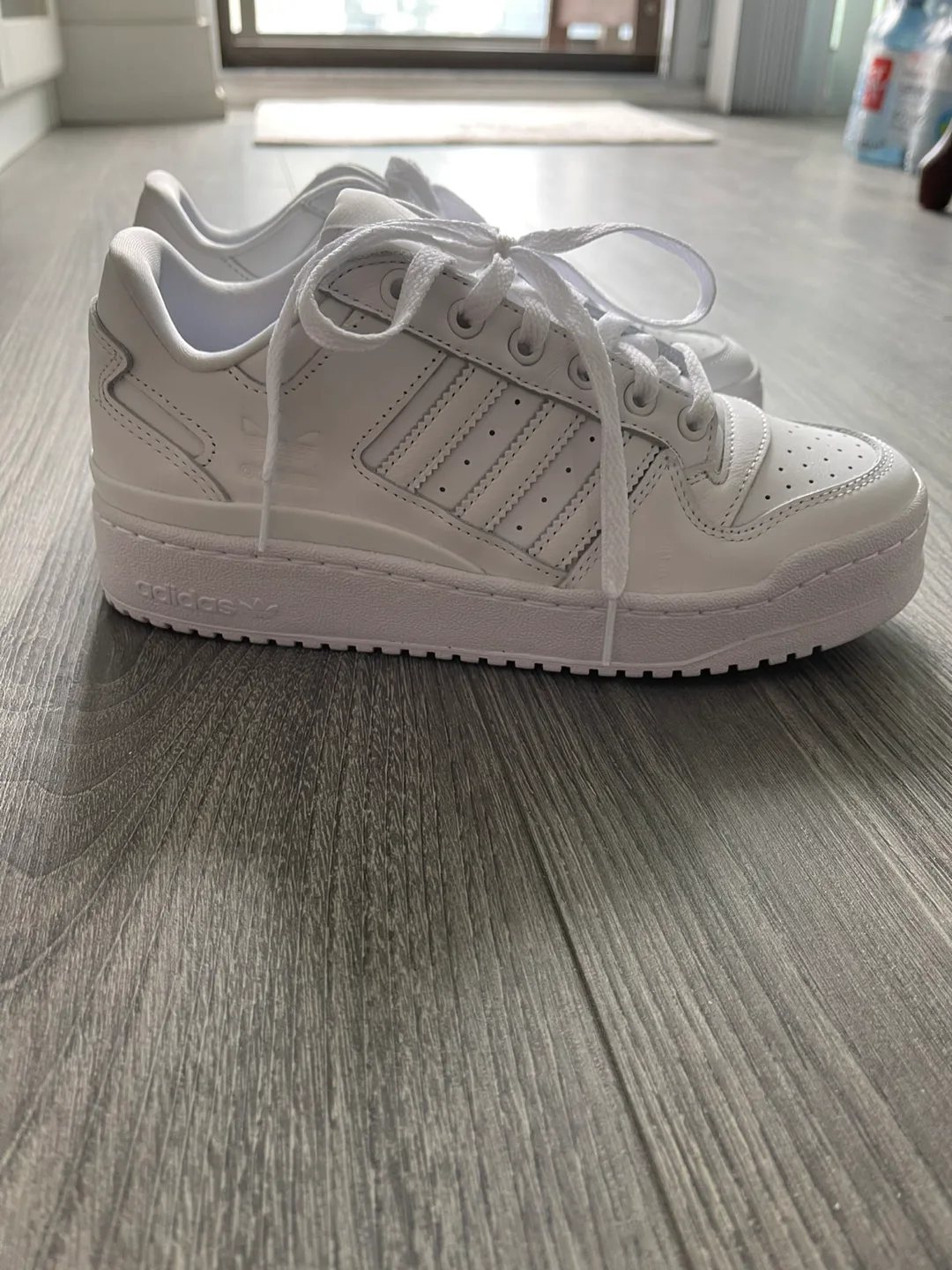 Adidas Forum Bold Stripes Sneakers - White - Size 7 image indicator(3)