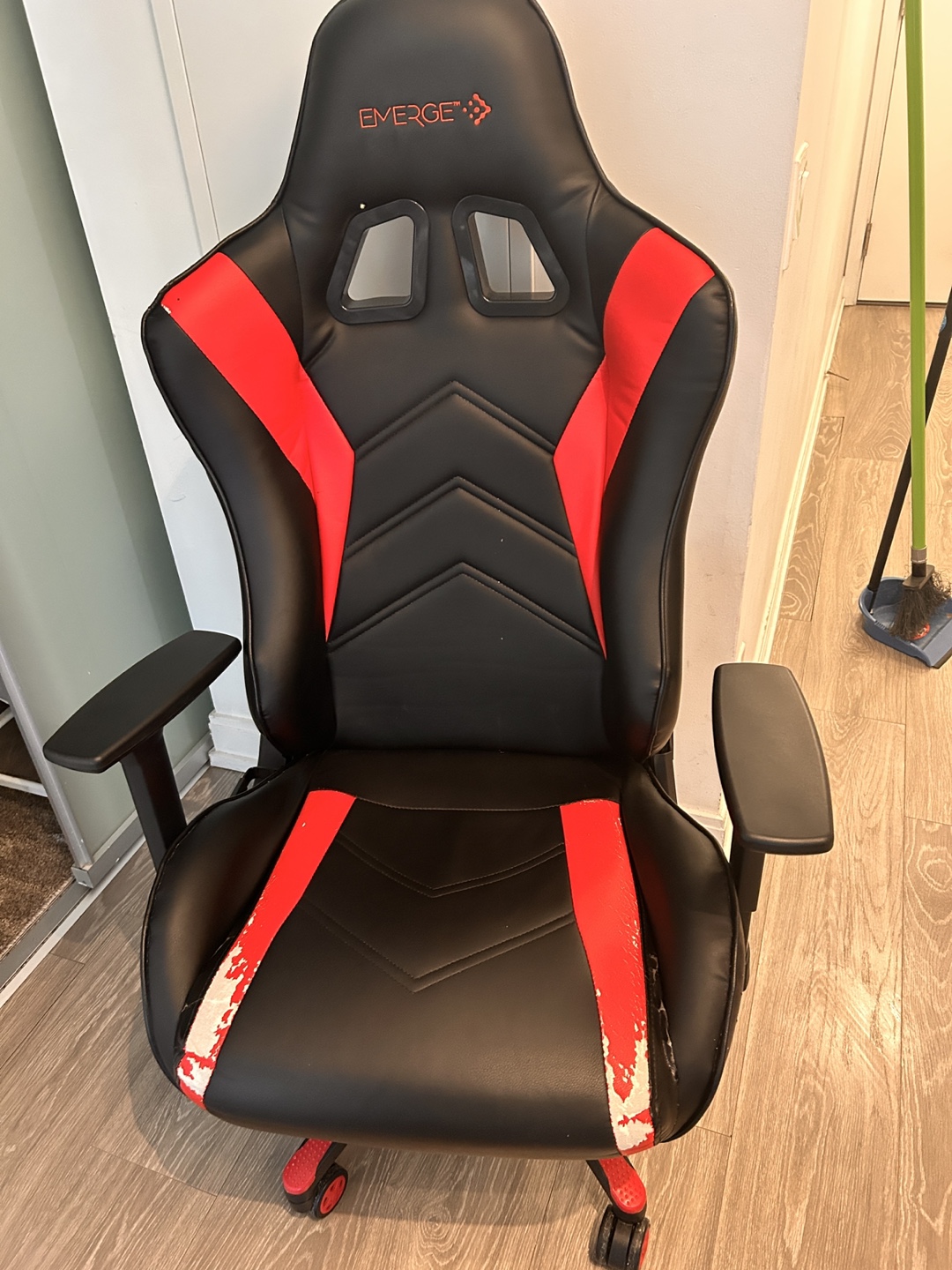 Emerge Gaming Chair - Red and Black